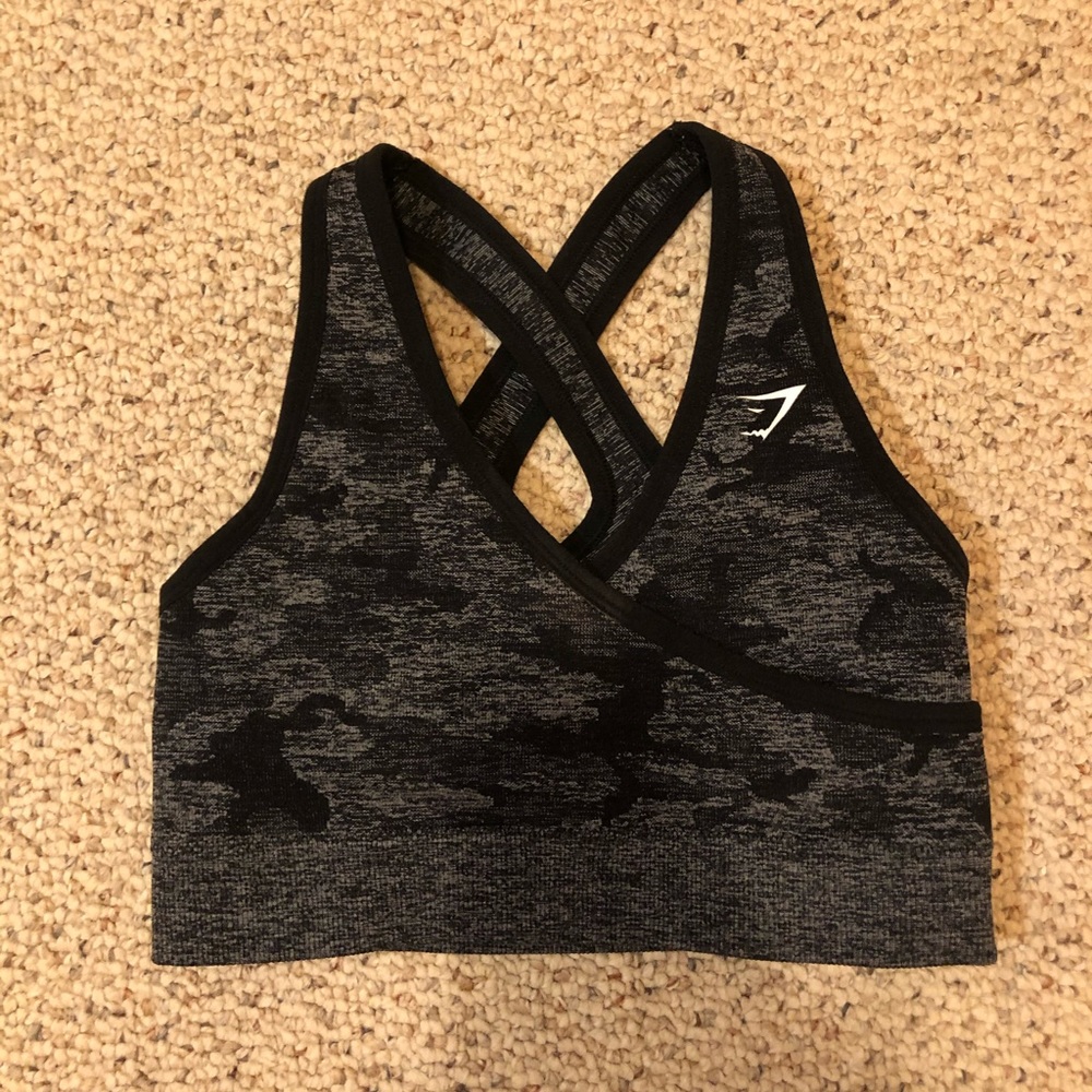 Gymshark Camo Sports Bra